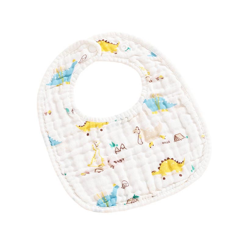 Pure Cotton Eight-Layer Gauze U-Shaped Bib Baby Mother and Baby Products Wholesale Kidsren's Bib Cotton Baby Saliva Towel 5