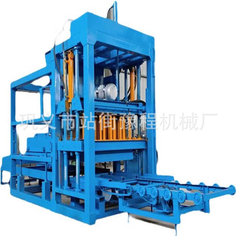 Small Electric Hollow Block Machine, Fully Automatic Hydraulic Brick Making Machinery, Household Pad Block Machine 5