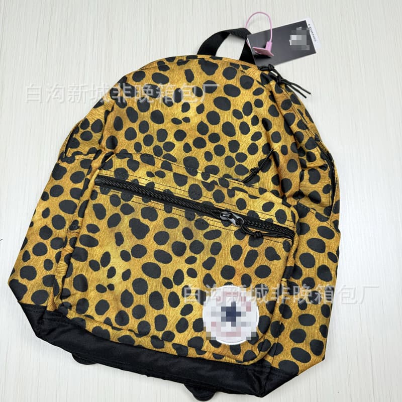 Yellow leopard print