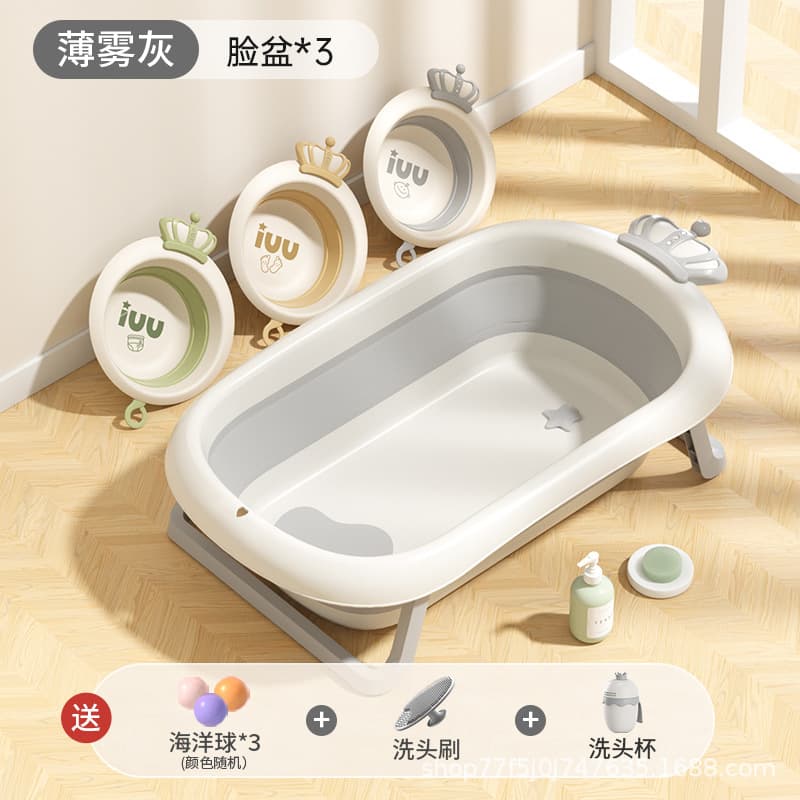 Crown coronation ~ nordic gray + 3 crown washbasins (free luxury gift pack)