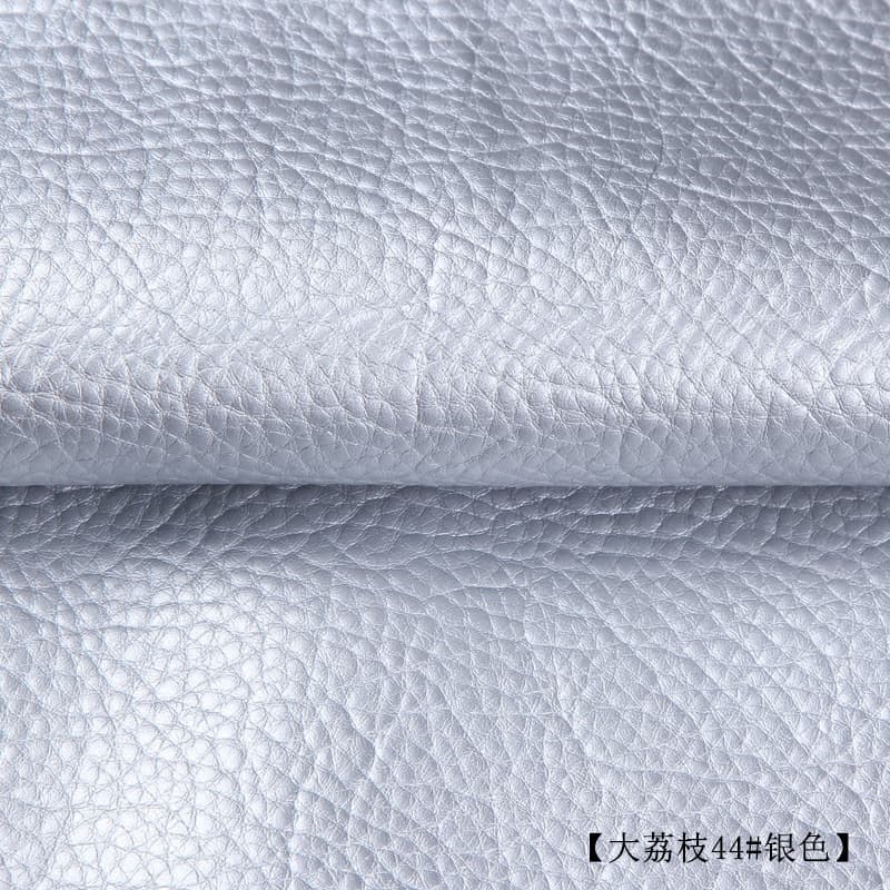 44# silver-large litchi pattern -140cm wide
