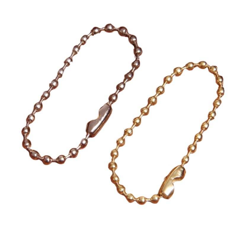 Clothing Accessories, Ropes, Clothes Hanging Ropes, Shoe Metal Hanging Beads, Luggage, Clothes Fixing Ropes, in Stock, Gold and Silver 5