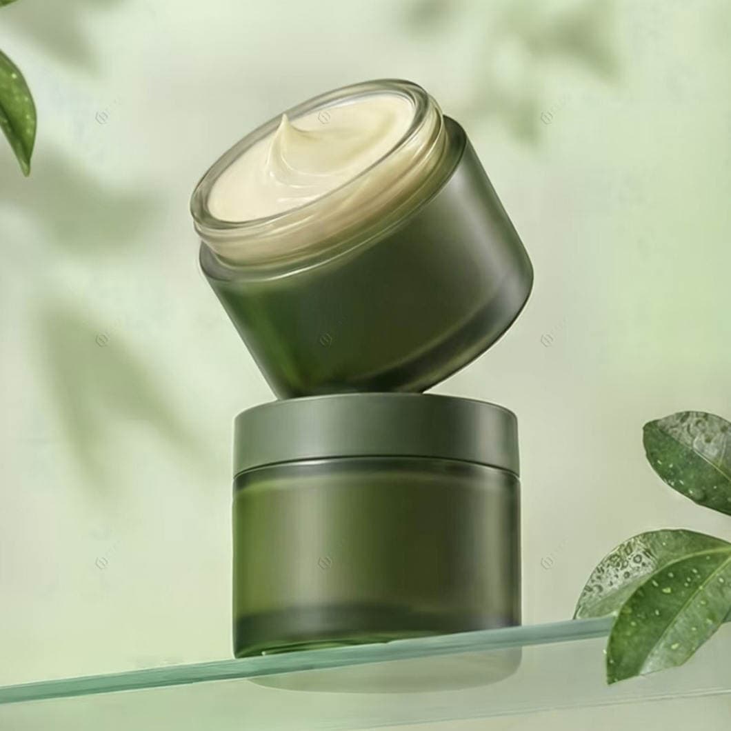 In Stock 30ml Transparent Wide-Mouth Bottles, Cosmetic Cream Bottles, Eye Cream Bottles, Glass Face Cream Bottles Wholesale 3