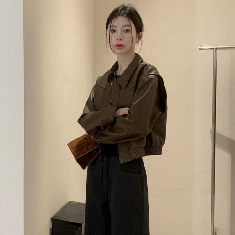 Brown coat