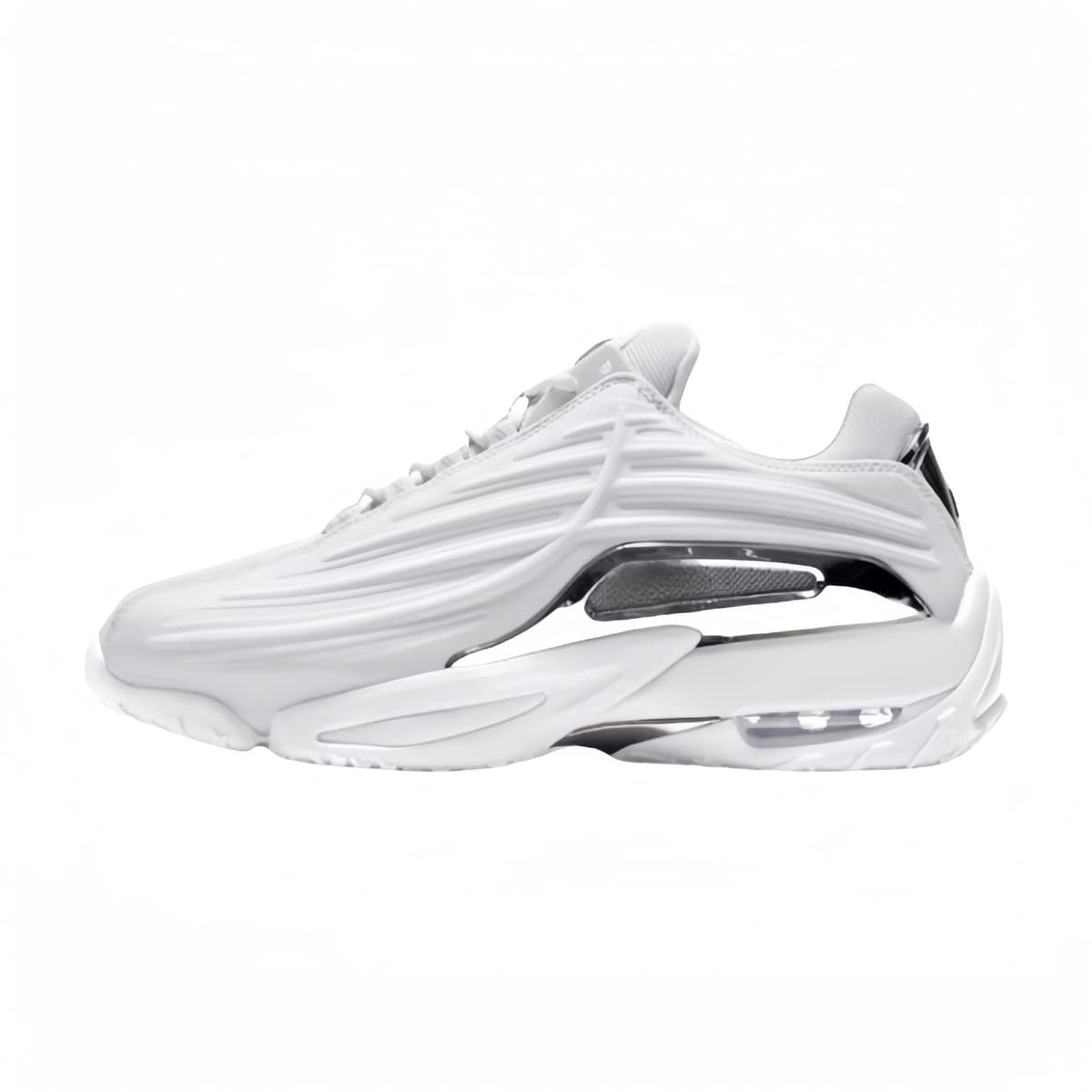 Duck shoes--silver