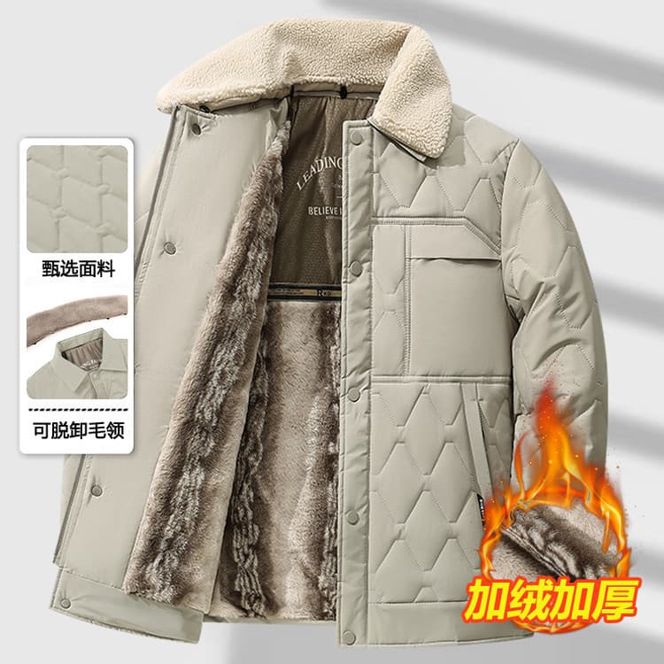 Light khaki plus velvet and thickening