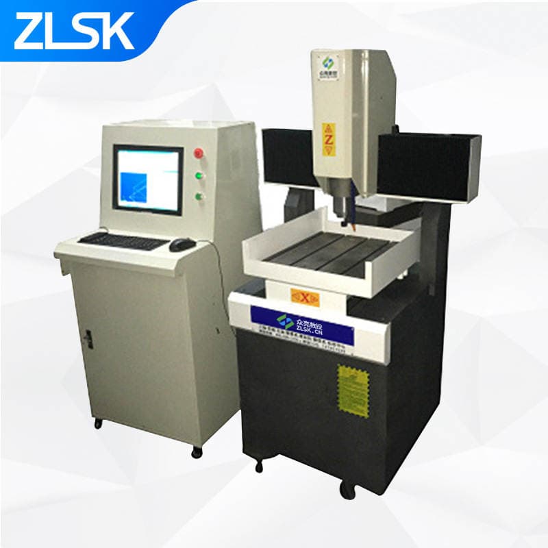 4040 model tam avtomatik iki başlıqlı CNC oyma və frez maşını, metal, qəlib və nefrit üçün 4
