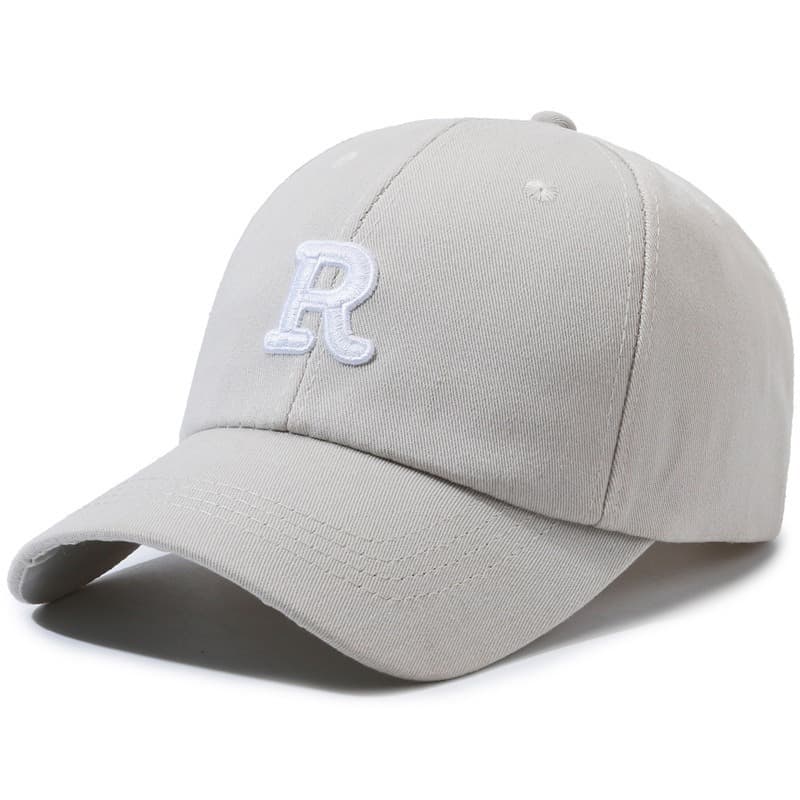 R mark off-white