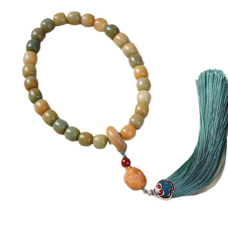 Green Mans Bodhi bucket beads DIY brave hand-held pendant specifications 10 x 11 men's and women's beads jewelry manufacturers wholesale 5