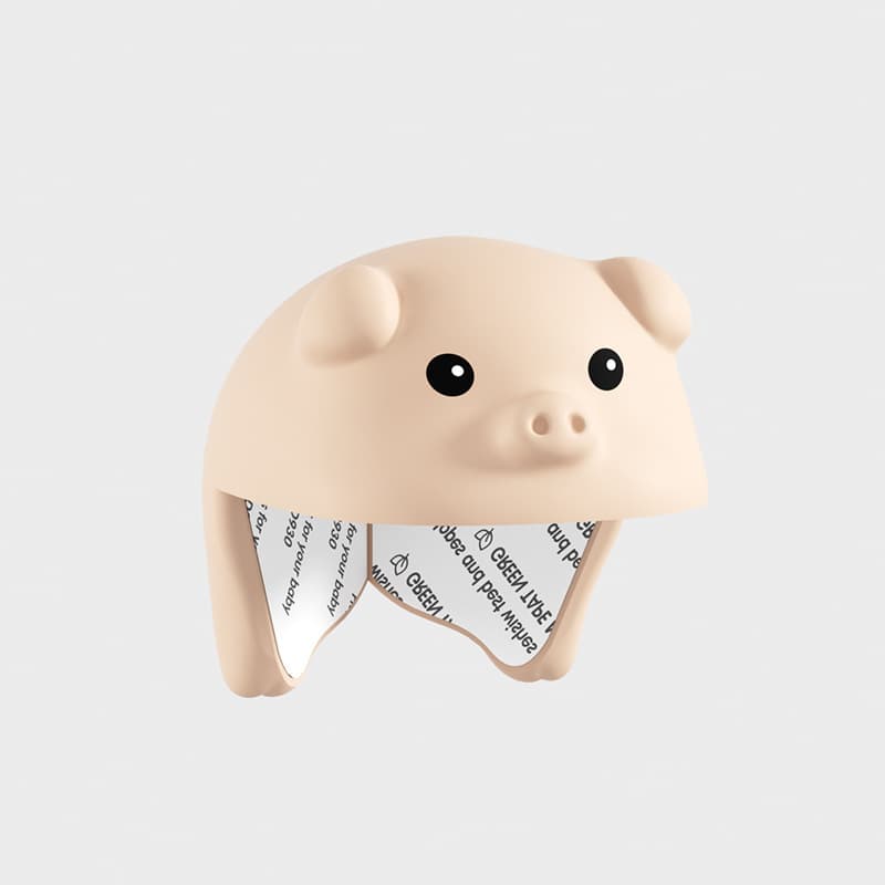 Pig horn apricot color