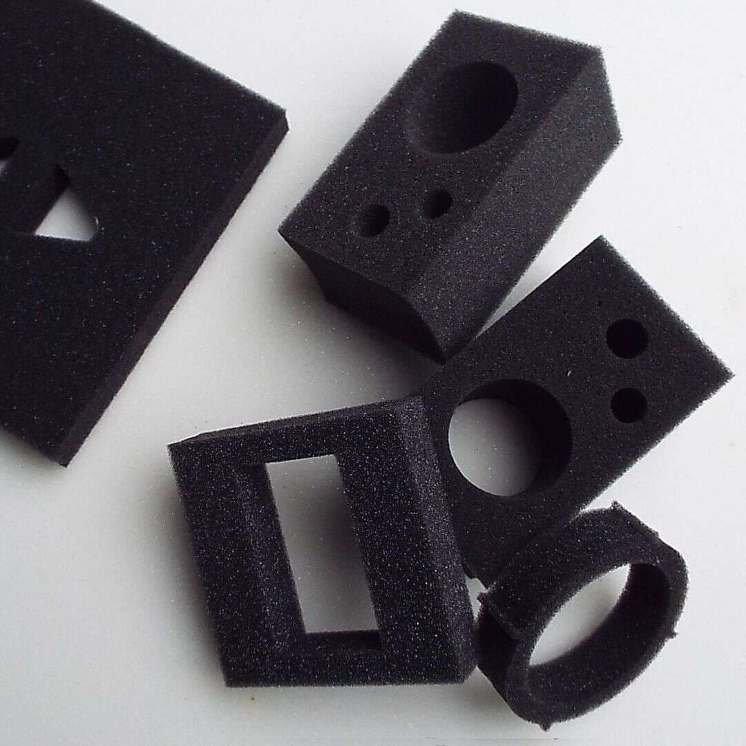 High-Density Sponge Special-Shaped Custom Packaging Lined with Inner Support Slotted Processing Filled Packaging Gift Box Absorbs Water and Shock Absorption 3