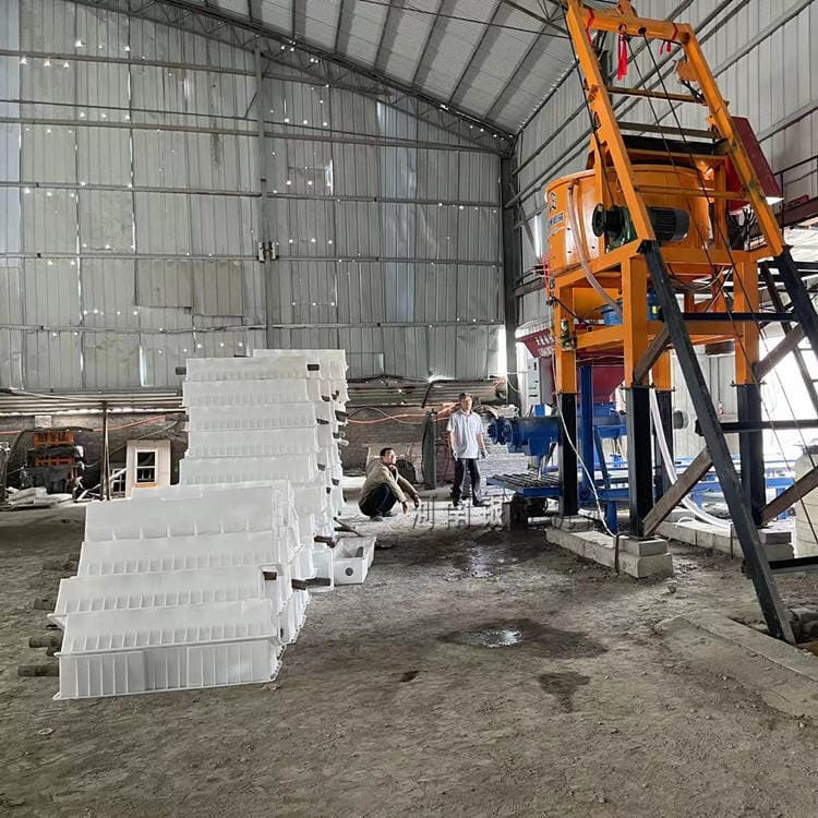 Automated Prefabricated Small Components Equipment Yinwang Concrete Fabric Machine Ground Groove Cover Prefabricator 1