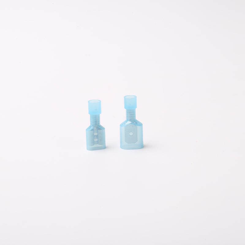 FDFN2-250 nylon male and female insulated terminal series spring cold-pressed terminal 6.3 male and female pair of plug terminals 4