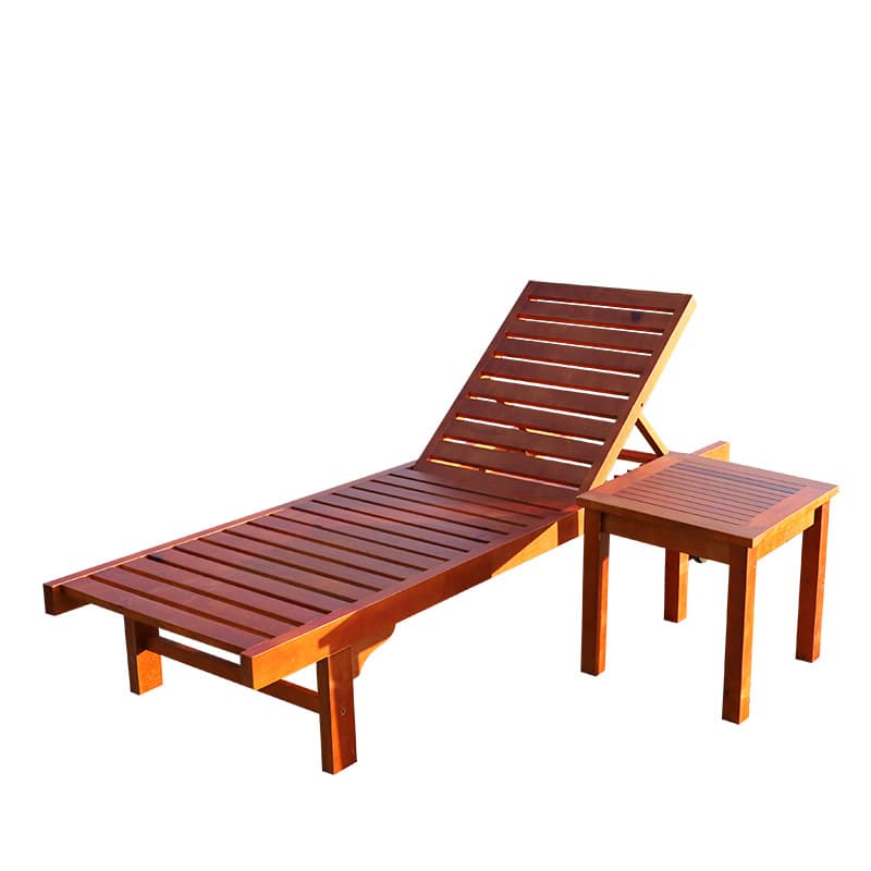 1 recliner 1 tea table (pine)