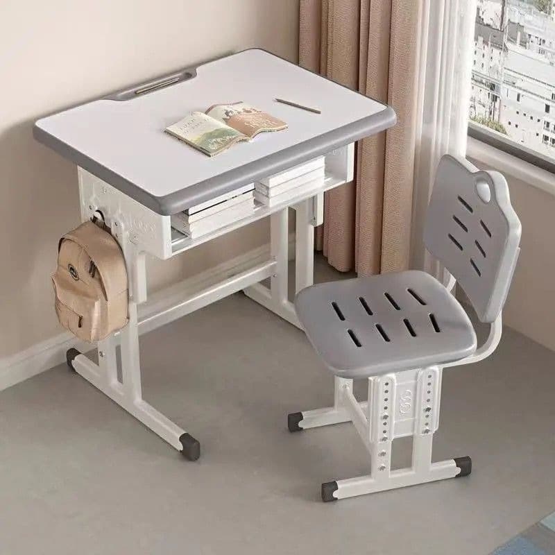 Comfortable 60*40 thickened tables and chairs-grey