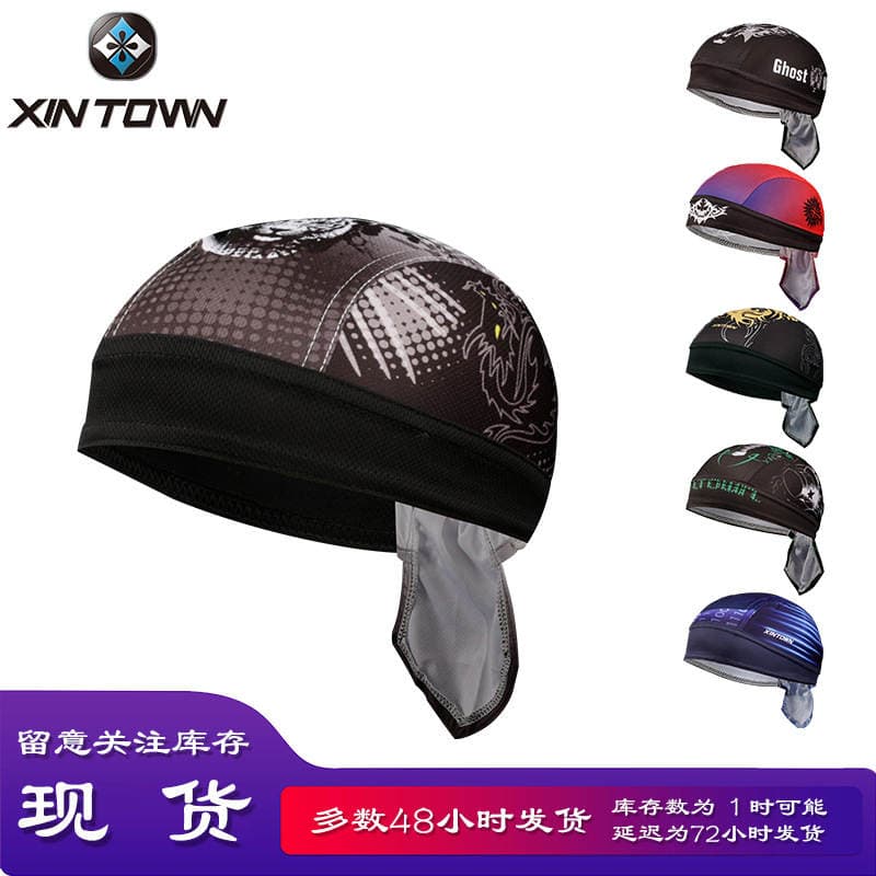 Xintown Velosipedçi Pirat Papağı, Əjdaha və Pələng Dizaynı, Tər Uducu 1