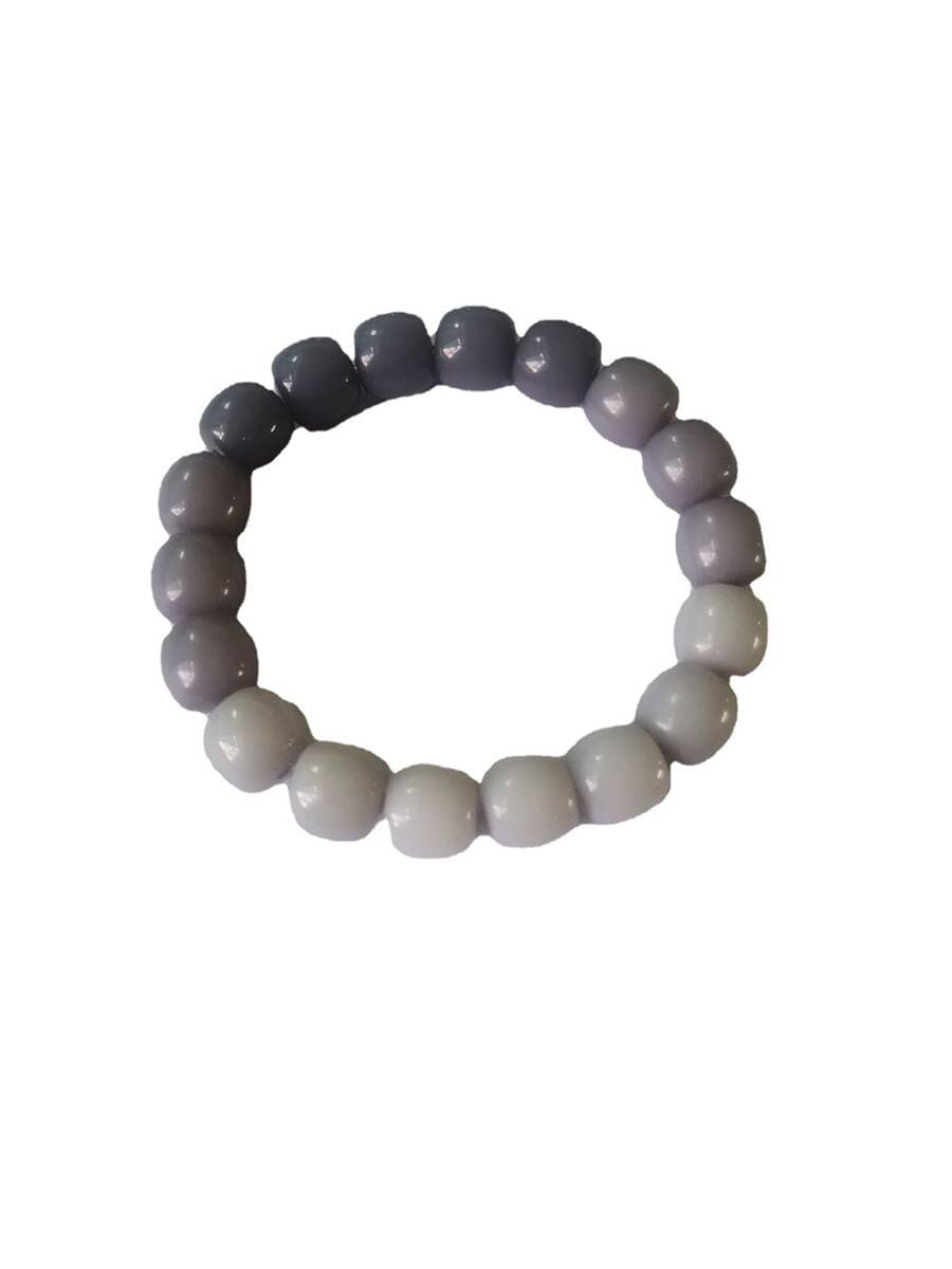 Gradient gray floating flower plate to play the root around the finger soft text to play the beads imitation Bodhi hand string around the finger soft manufacturers selling 5