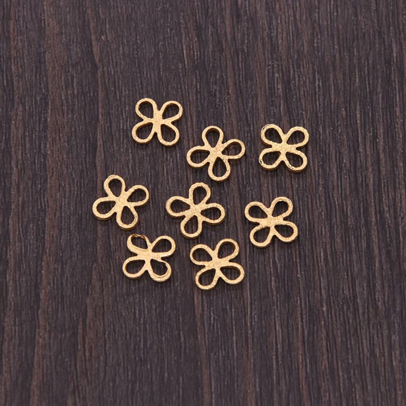 Four-ring pendant gold