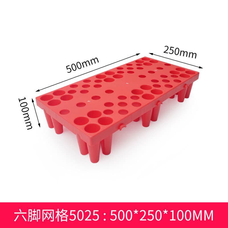 Six-legged red: 500*250*100mm