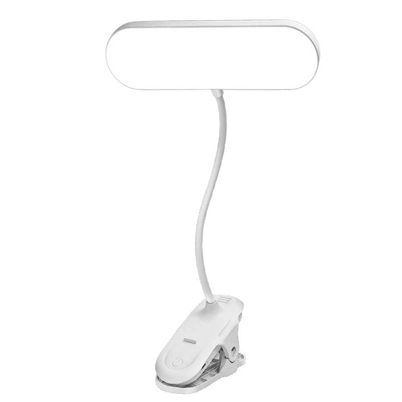 LED Eye Protection Learning Desk Lamp Student Dormitory Lamp Children's Reading Lamp Charging Plug-in Bedroom Clip Bedside Night Light 5