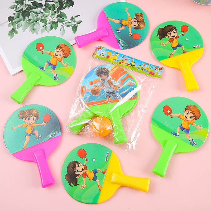 Table tennis racket suit outdoor sports training children students sports goods night market stall children's toys 1