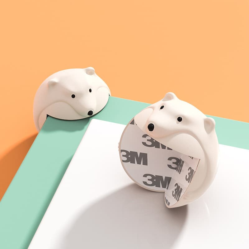 Polar bear rice cake white