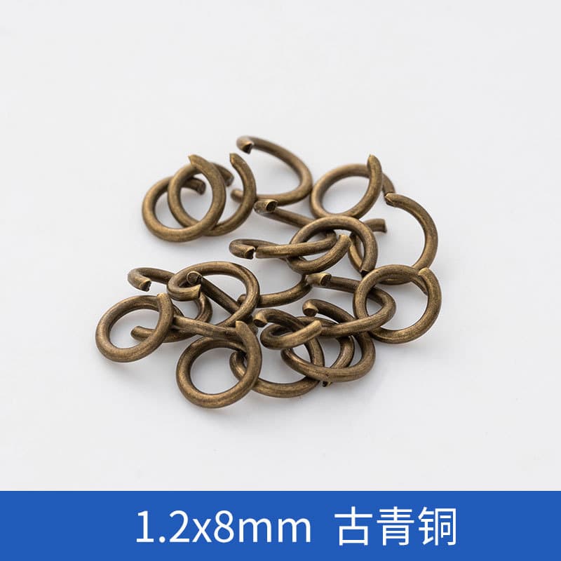 1.2*8mm ancient bronze [100]