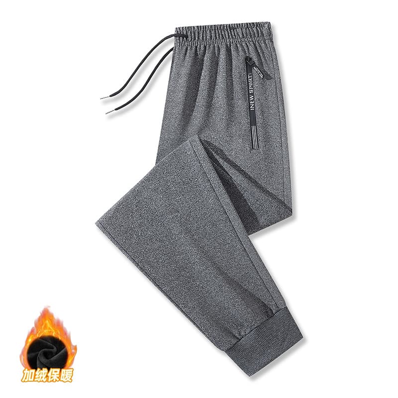 8802 plus velvet dark gray leggings