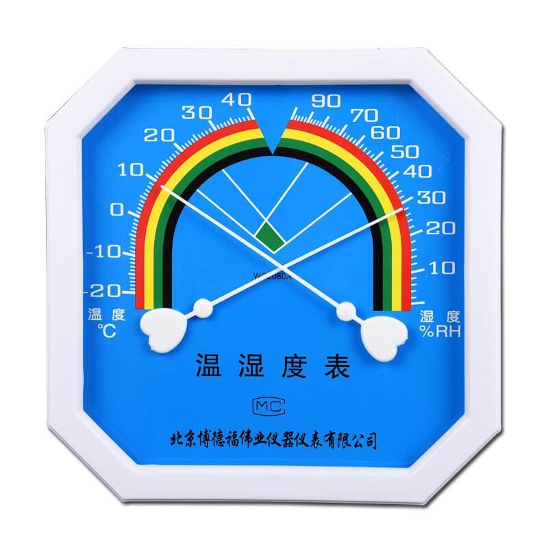 Small octagonal temperature and humidity meter pointer type industrial temperature and humidity meter indoor thermometer hygrometer WS2080A 4