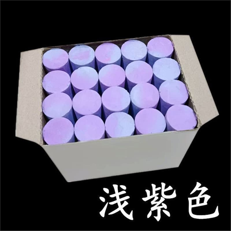 Light purple chalk (20 pieces per box)