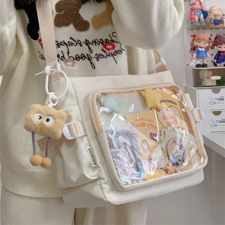 Milky white [with tie plate + bread pendant]
