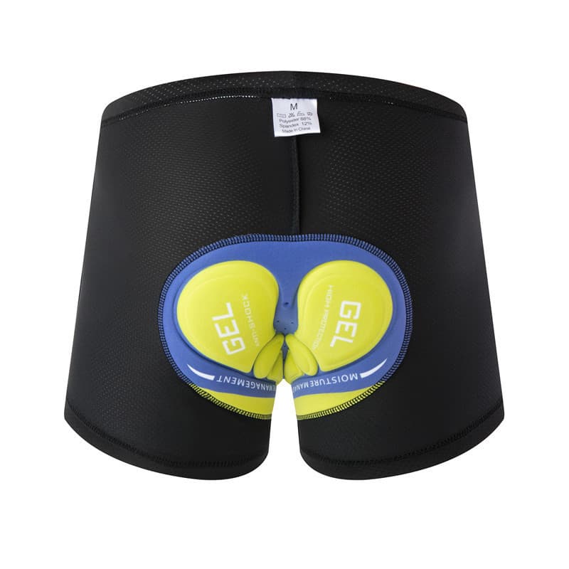 Purple and yellow silicone pants pad