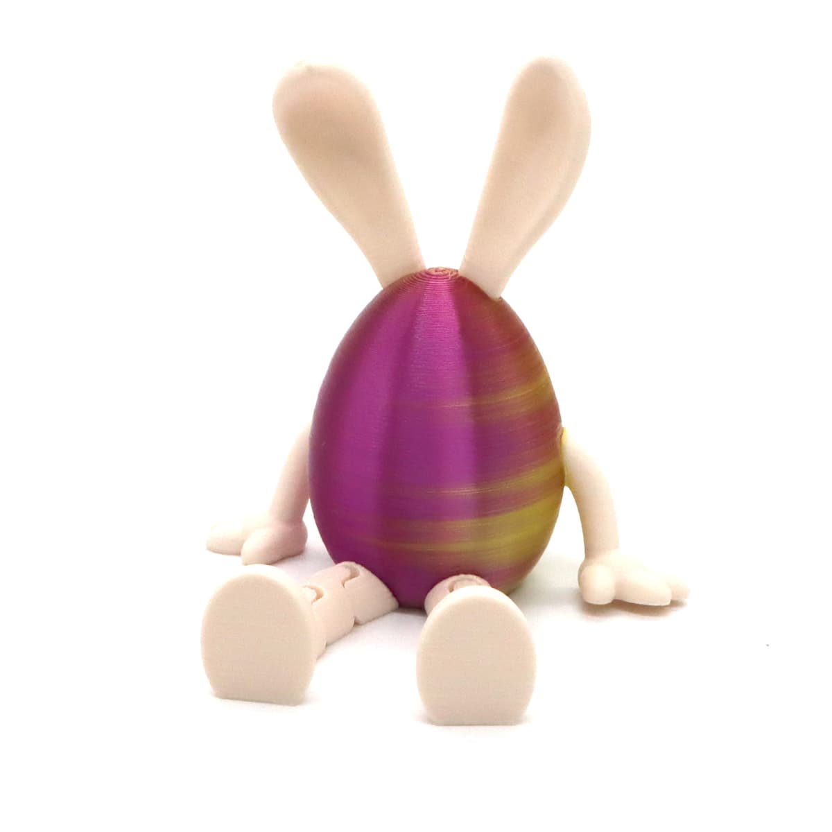 Rabbit ear egg—purple gold