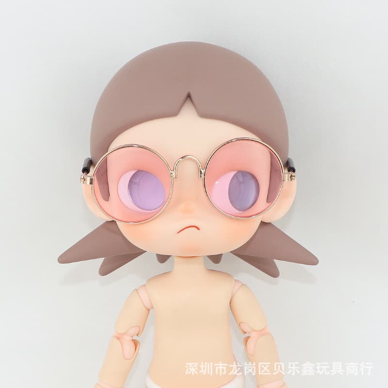 C84 gold frame transparent powder