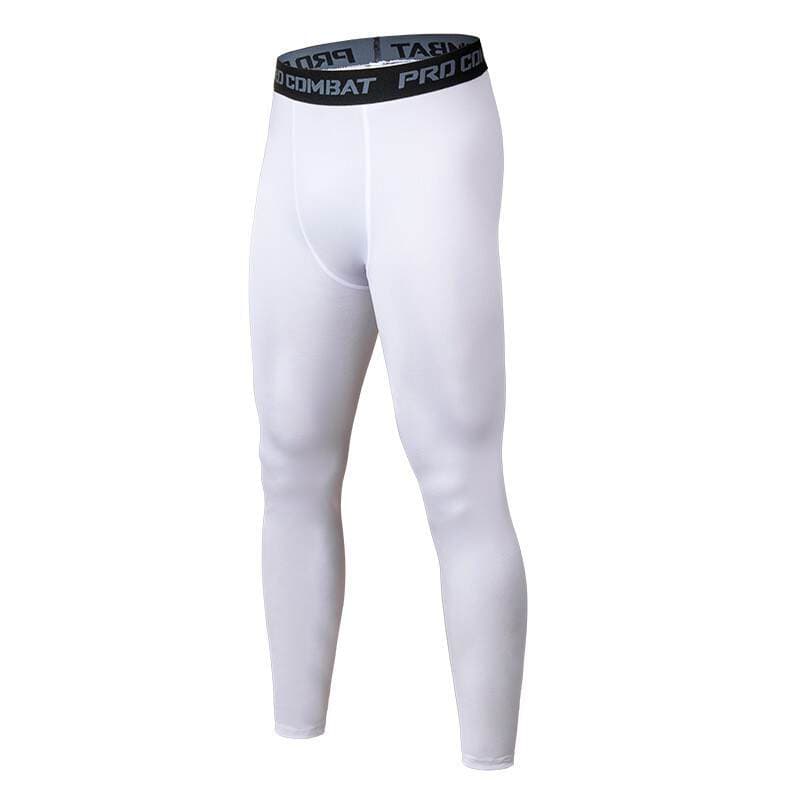 Cross-border Sports Leggings Men's Running High Elastic Training Quick-drying Compression Basket Football Bottoming Fitness Trousers in stock 4