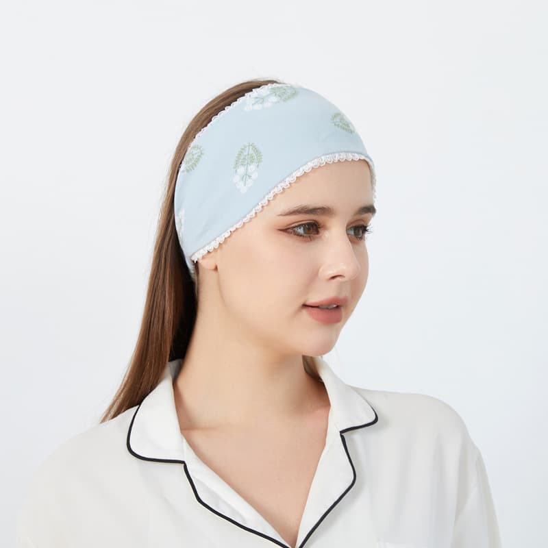 9863 Goulan Lace Headscarf (thin jersey)