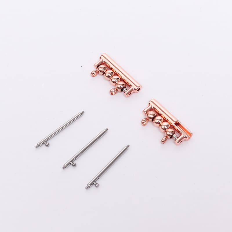 [raw ear model] rose gold + 2 hanging rings