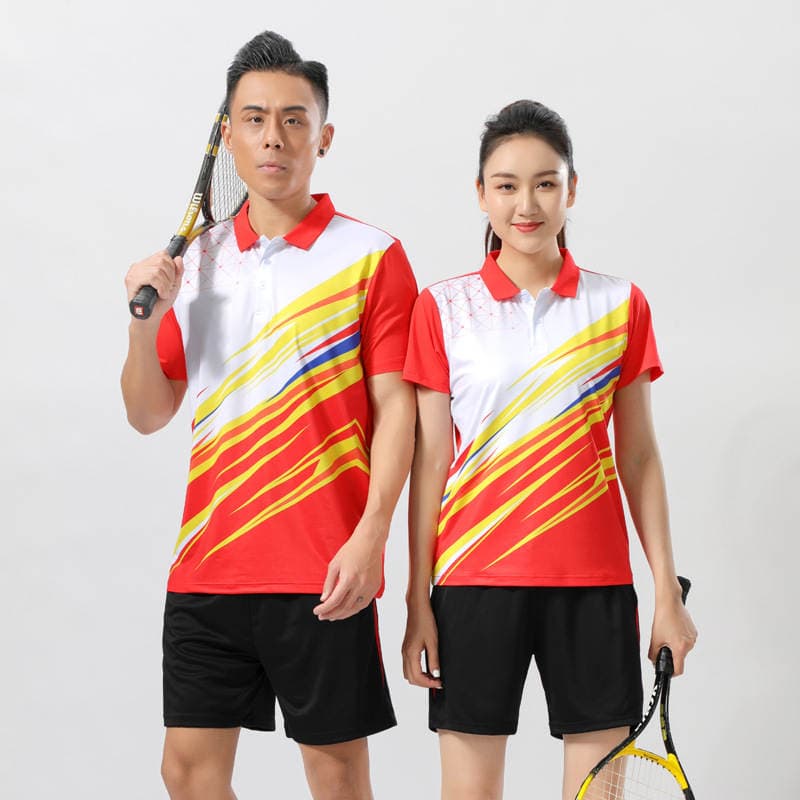 Fabrik Topdansatış Tez Quruyan Stolüstü Tennis, Badminton və Tennis Komanda Kostyumu 2