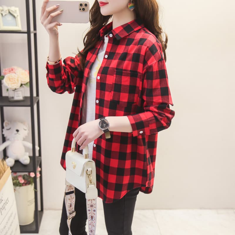 Z12 red and black plaid