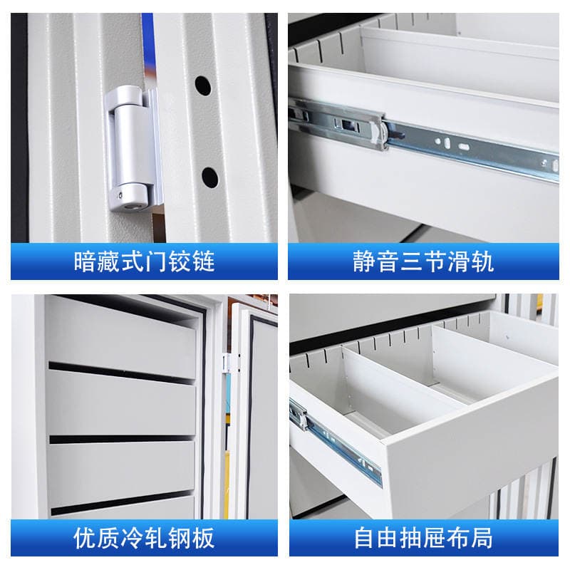 Zhongyu Anti-Magnetic Cabinet Storage Cabinet 7000 Gauss Anti-Magnetic Certified Anti-Degaussing Cabinet Information Security Cabinet Cd Tape Cabinet 3