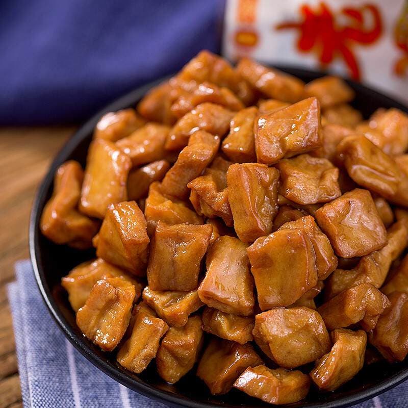 Lao Li Food Five-spice Dried Braised Dried Tofu 70g Small Packaging Snacks Ready-to-eat Dried Tofu Products 4