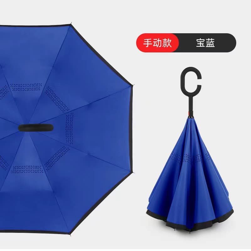 Royal blue-hand open