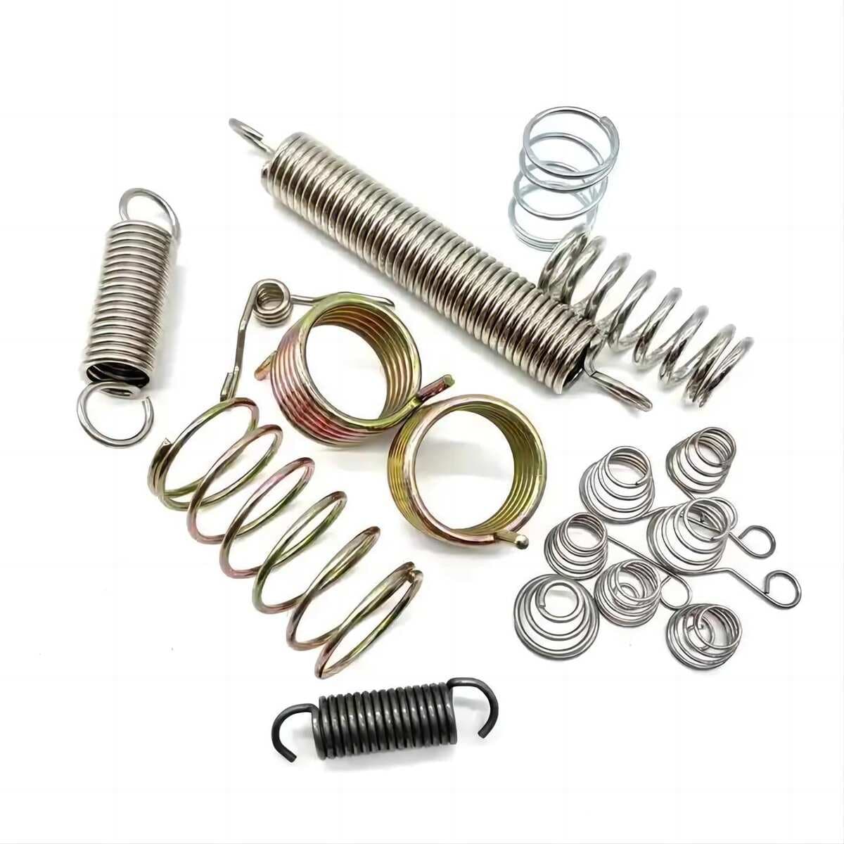 Factory Processing Durable Mechanical Pagoda Spring Remote Control Battery Spring Voltage Pot Stainless Steel Tower Spring 5