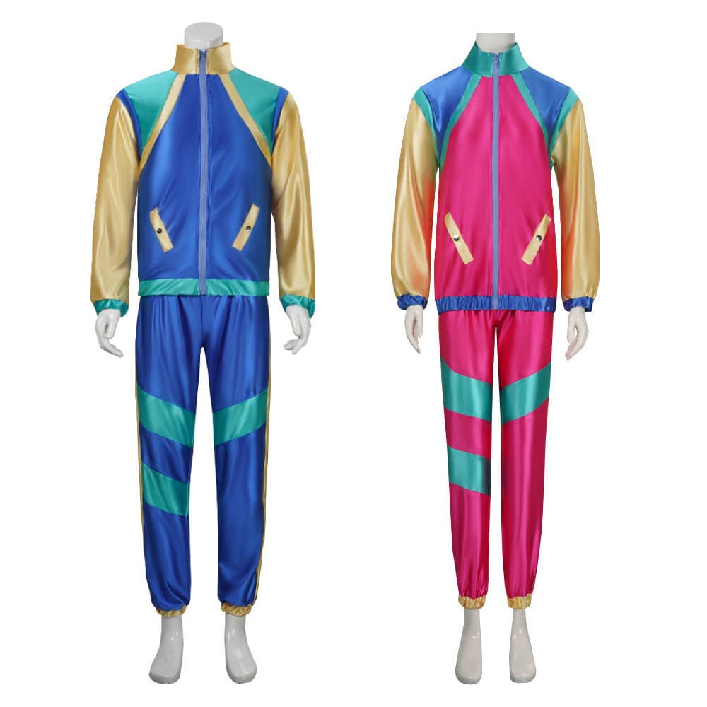 Halloween Retro Disco 70S Couple Costume Hippie Dance Hip-Hop Cosplay Stage Performance Costume 1