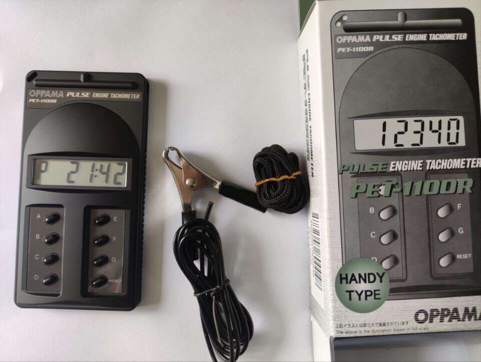 OPPAMA imported Japanese chase Bin PET-1100R gasoline engine tachometer 4