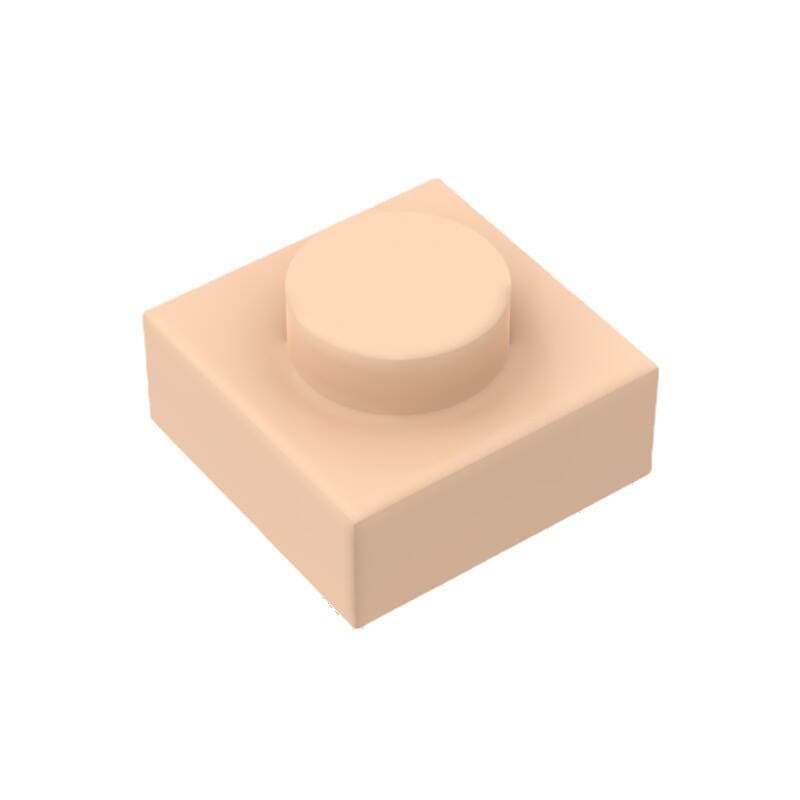 1x1 Əsas Plitə 30008, Kiçik Hissəli Yüksək Texnologiyalı Tikinti Blokları Moc Hissələri ilə Uyğun 5