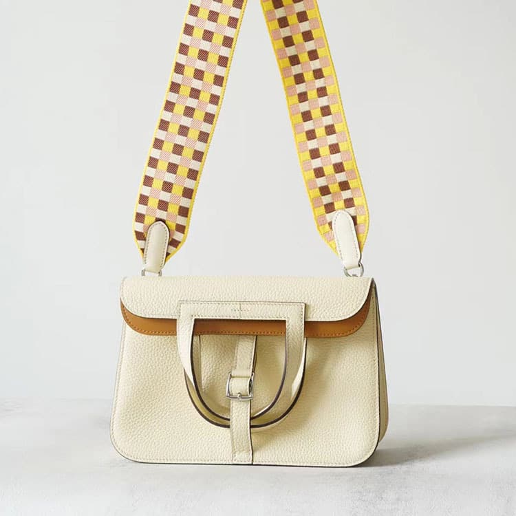 Cream white color matching (double shoulder straps)