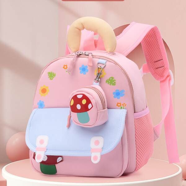 Cartoon Kindergarten School Bag for Boys and Girls 3-6 Years Old Kidsren's Backpack New Lightweight Versatile Cute Baby Backpack