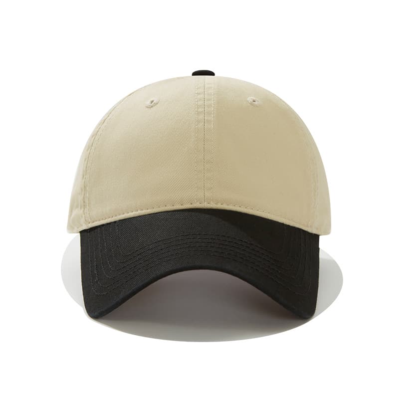 Khaki and black