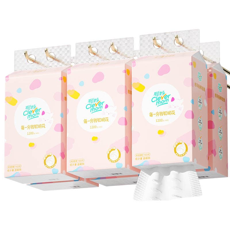 Congma asma tualet kağızı, 1200 vərəq, ev və yataqxana üçün 5